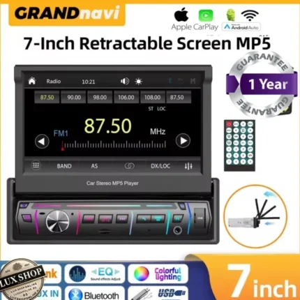 Android GPS multimedija na izvlacenje 1Din 7inch