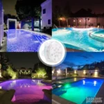 2 x Podvodna RGB LED lampa sa daljinskim upravljanjem | Lux Shop