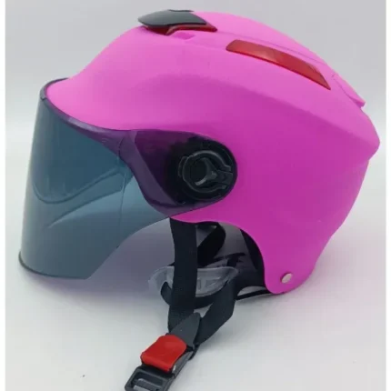 Homologovana Kaciga za Motor Bela i Roze