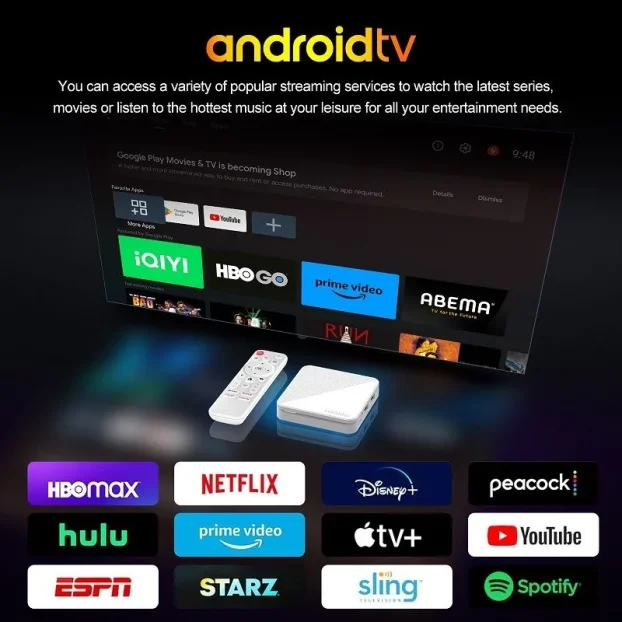 Android Tv Box 14 Smart H96 5G dual WIFI GARANTNI LIST - Slika 6