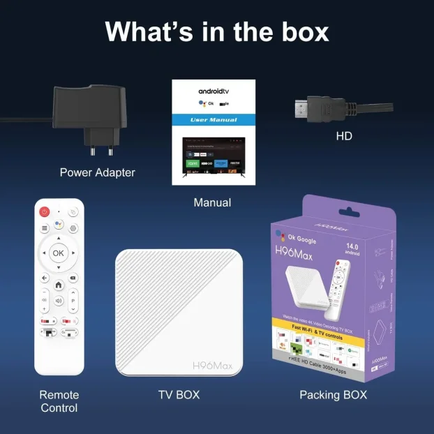Android Tv Box 14 Smart H96 5G dual WIFI GARANTNI LIST - Slika 9