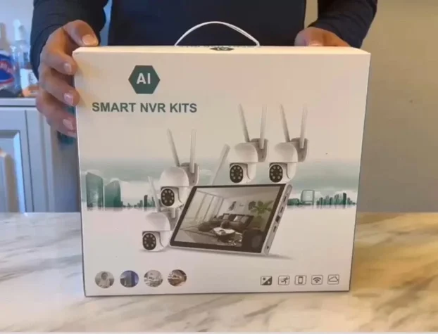 Bežični CCTV sistem, 4x PTZ kamere 5MP monitor od 10,1" - Slika 12