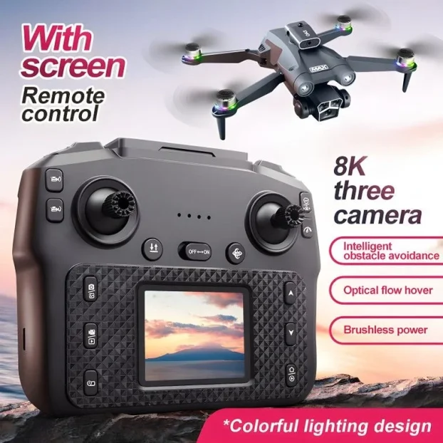 M3 Ultra dron brushless 3 x FHD kamera 25min sa ekranom - Slika 10