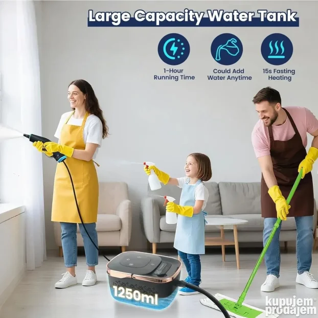 ODSD ručni paročistač snage 2500 w i zapremine 1,25 l - Slika 3