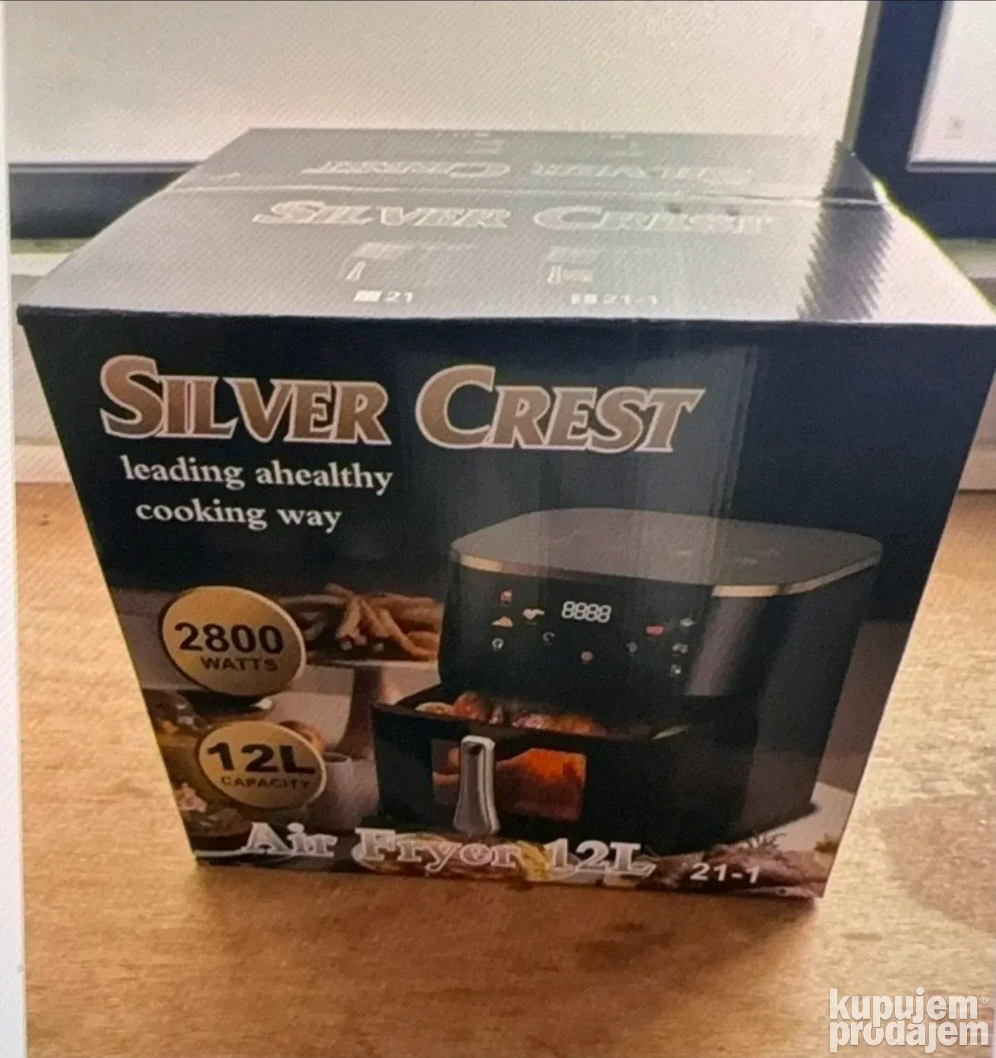 Air Fryer 12 Friteza na vruc vazduh 12L Silver Crest 12L - Slika 5