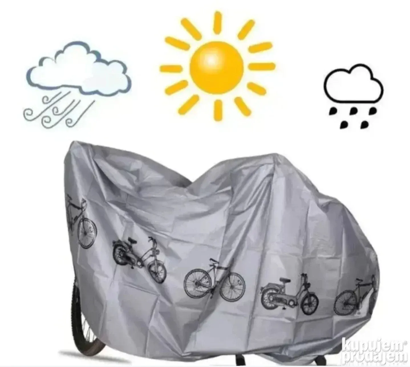 Cerada za motor Cerada za Motor, Skuter i Bicikl M, L i XL - Slika 3