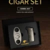 COHIBA set upaljac brener Jet Torch i Sekac za tompuse - upaljac brener