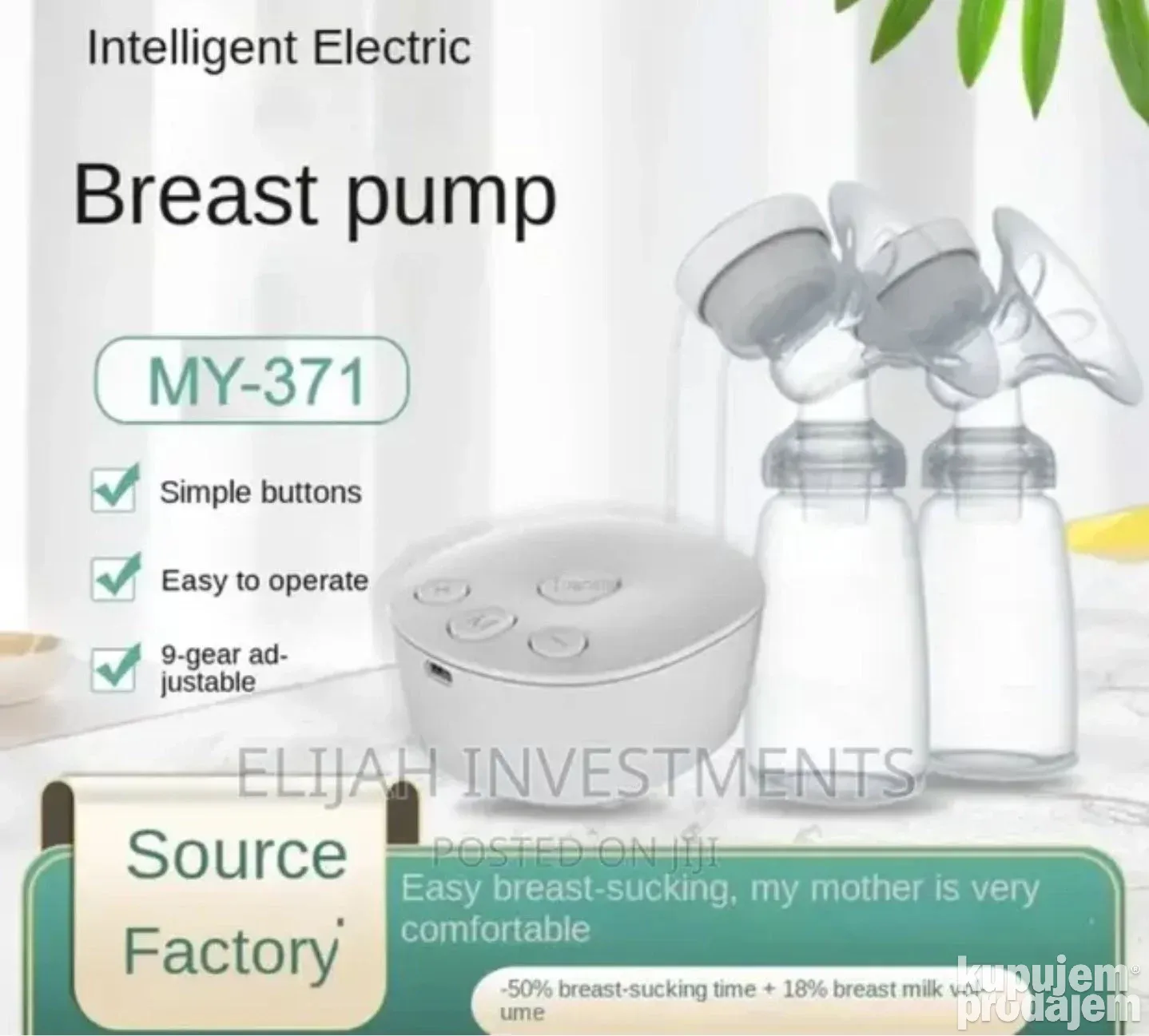 elektricna_dupla_pumpa_za_dojenje_1 Električna dupla pumpa za dojenje - Slika 1