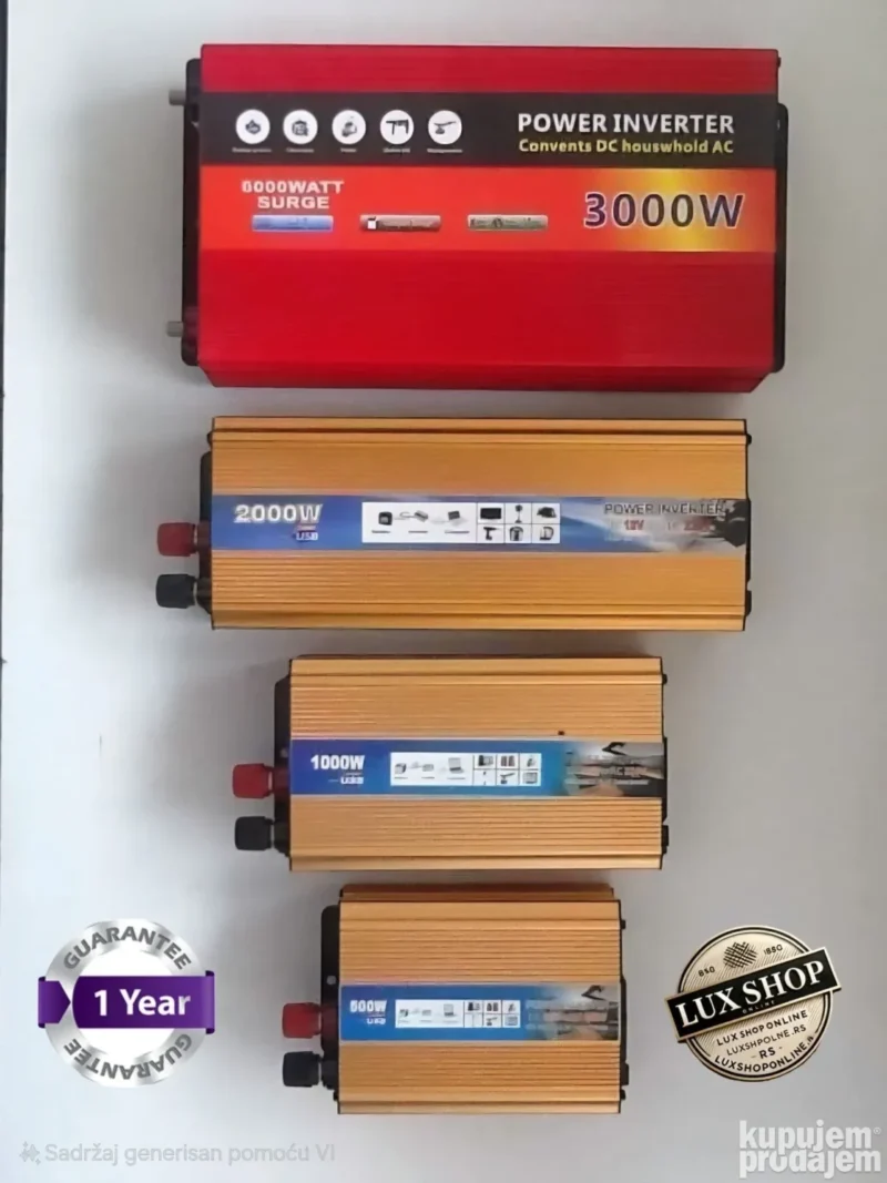 Inverter 12v 500-5000w Pretvarač napona - 500-5000w - inverter 12v