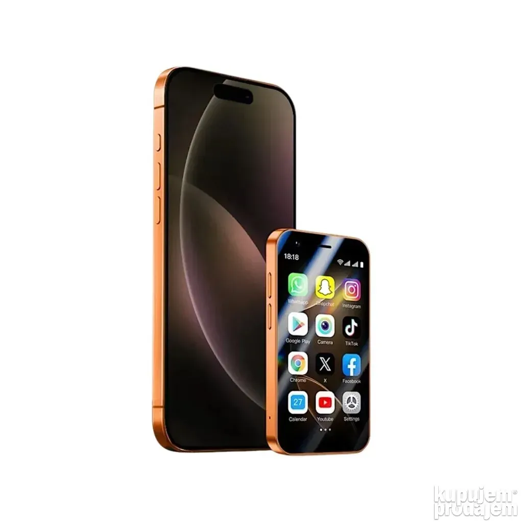 Mini Iphone 17 Pro Max 5G 4/64GB Android 15 - Slika 10