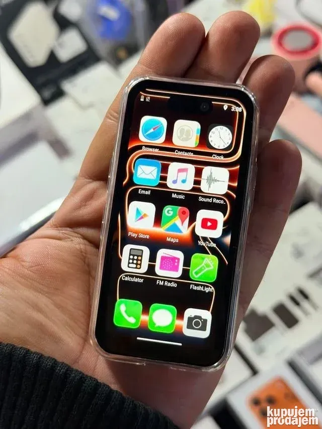 Mini Iphone 17 Pro Max 5G 4/64GB Android 15 - Slika 2