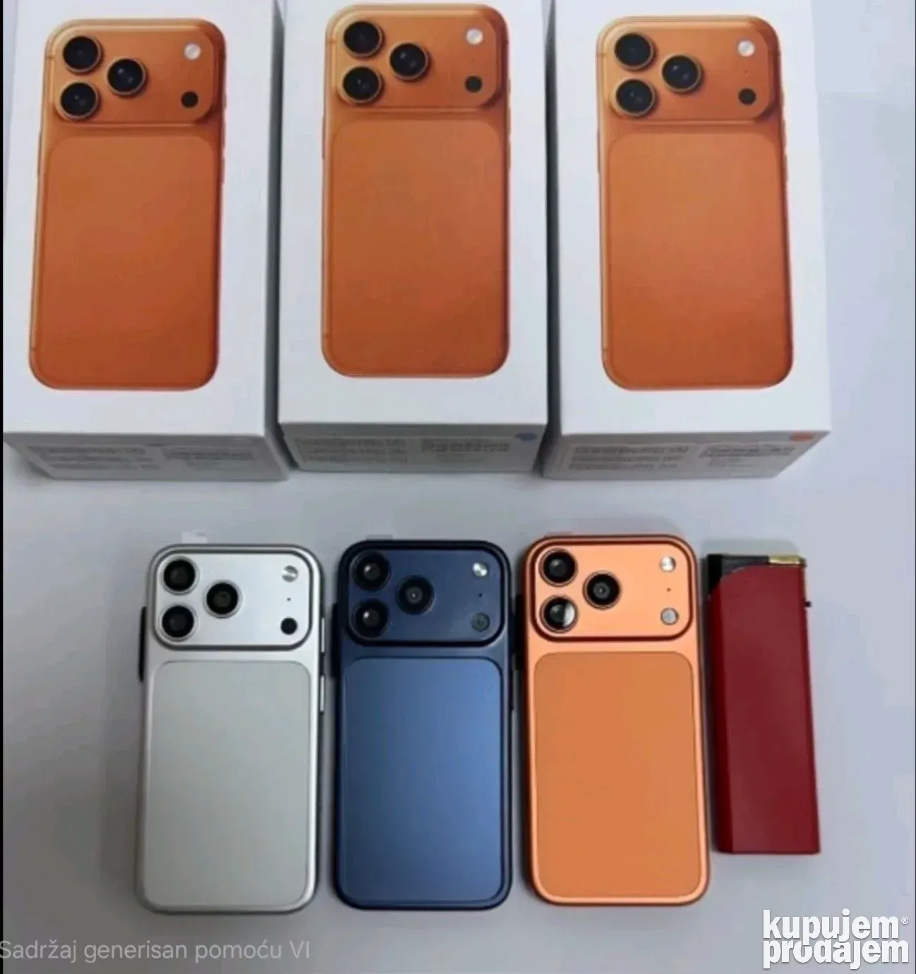 Mini Iphone 17 Pro Max 5G 4/64GB Android 15 - Slika 9