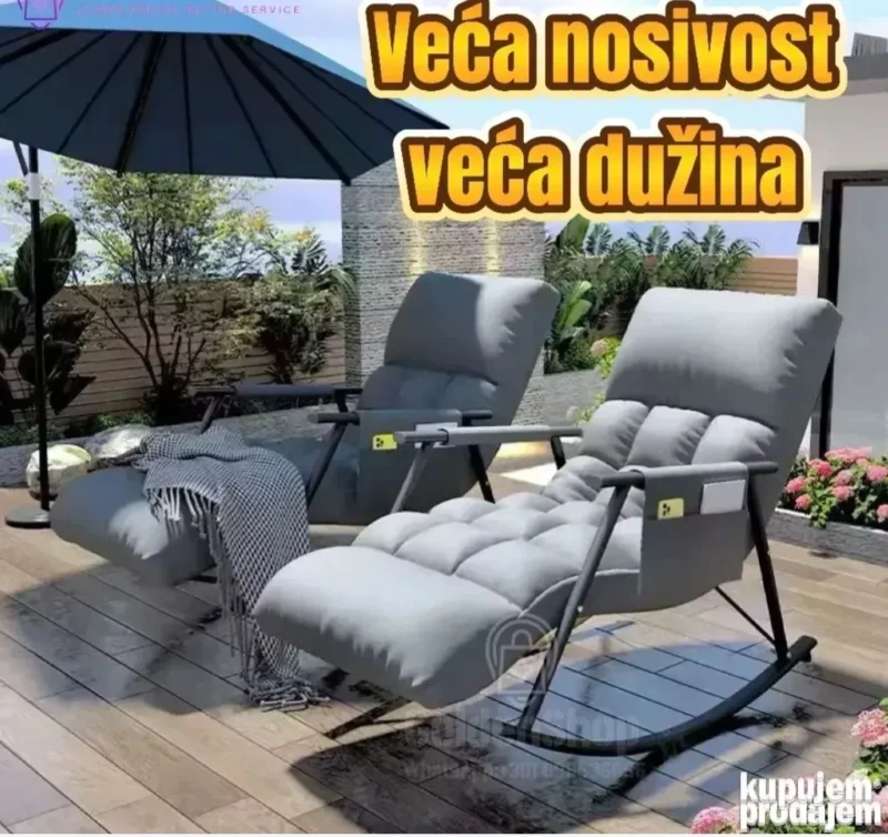 Nordijska fotelja za ljuljanje - nordijska fotelja