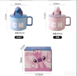 Poklon set keramička solja sa drskom i poklopcem STITCH - Slika 10