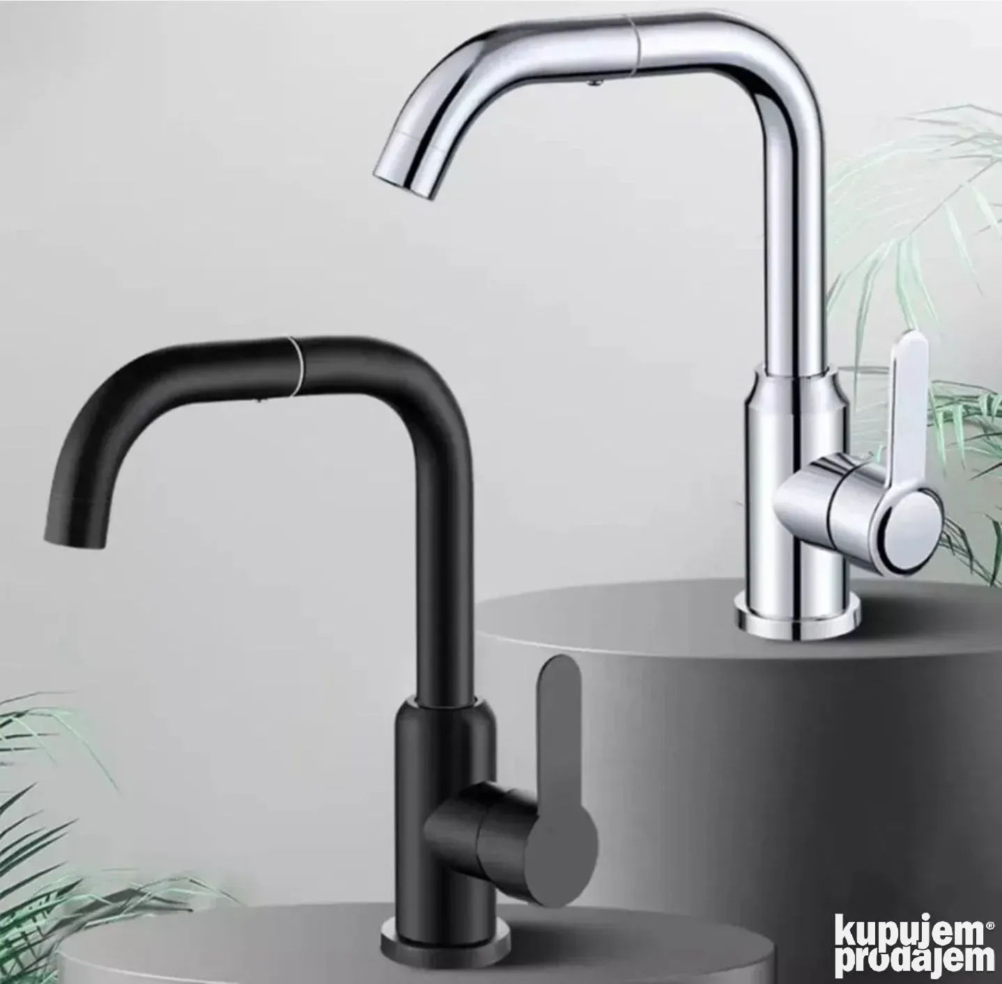 slavina_za_sudoperu_ili_lavabo_crna_i_inox_1 Slavina za sudoperu ili lavabo Crna i Inox - Slika 1