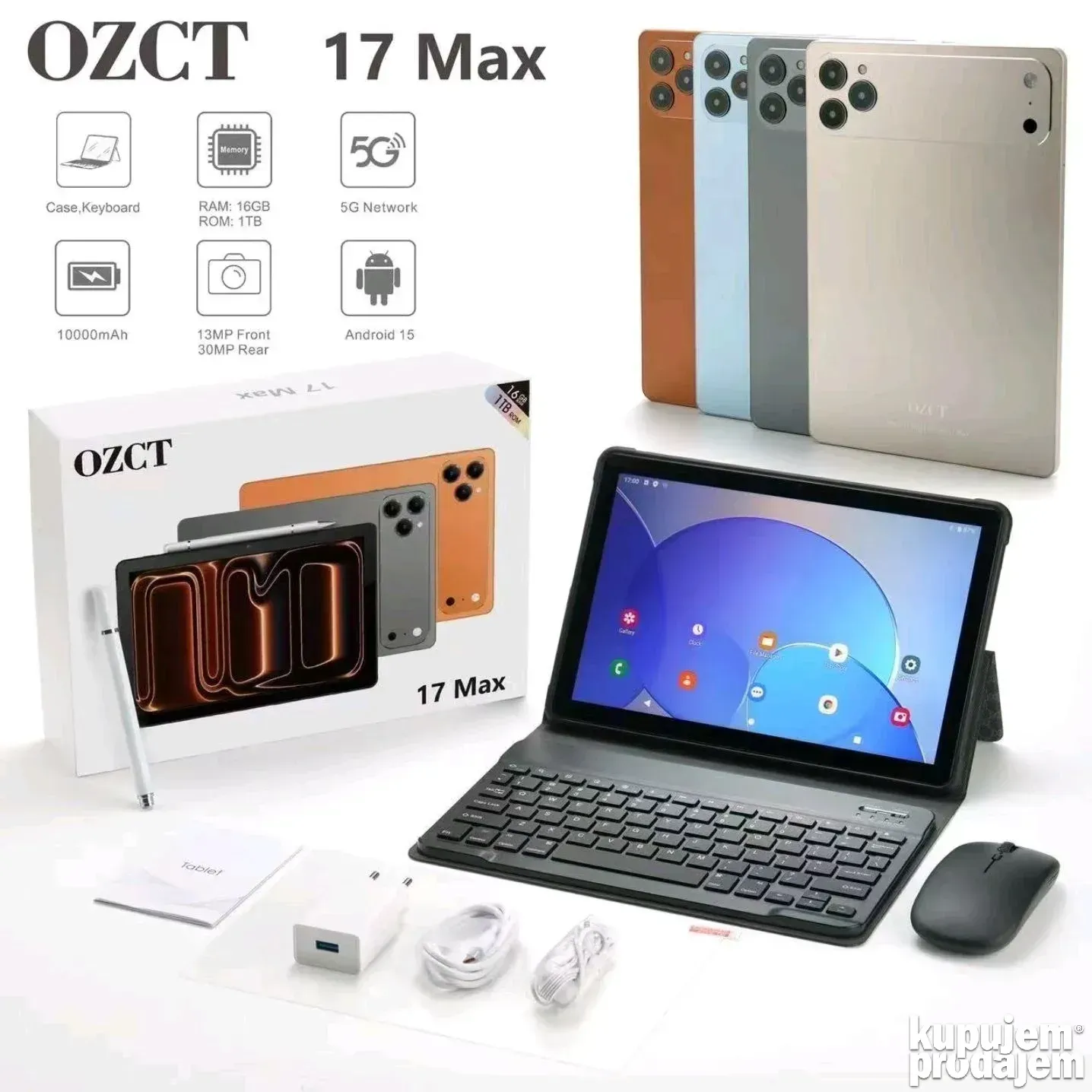 smart_tablet_racunar_5g_ozct_17_max_tablet_16gb_1tb_1 Smart tablet računar 5G OZCT 17 max tablet 16GB/1TB - Slika 1