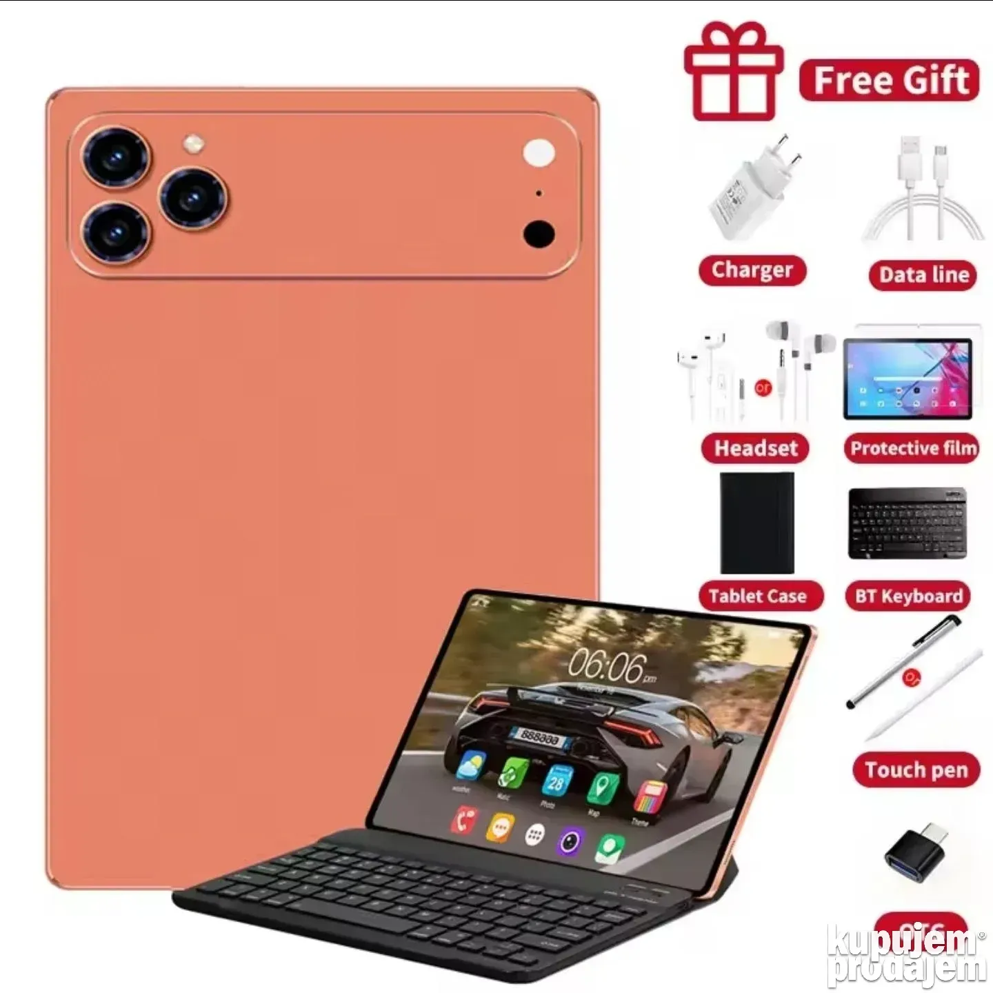 Smart tablet računar 5G OZCT 17 max tablet 16GB/1TB - Slika 2