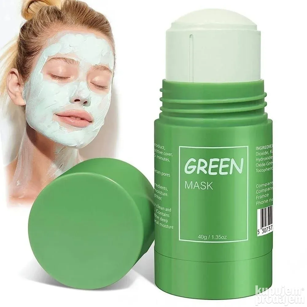 zelena_maska_za_lice_1_1_gratis_1 Zelena maska za lice 1+1 GRATIS - Slika 1