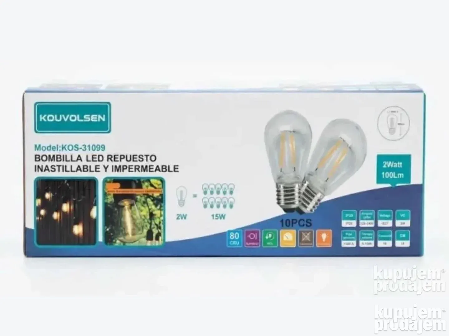 led_flament_sijalice_2w_10kom_za_dvoriste_i_baste_kafica_1 Led Flament Sijalice 2W/10kom za dvorište i bašte kafića - Slika 1
