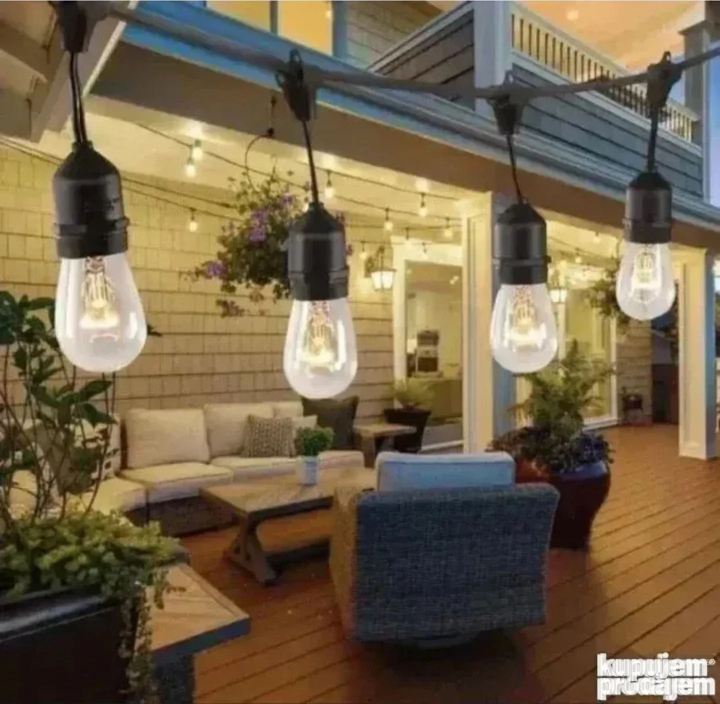 Led Flament Sijalice 2W/10kom za dvorište i bašte kafića - Slika 2