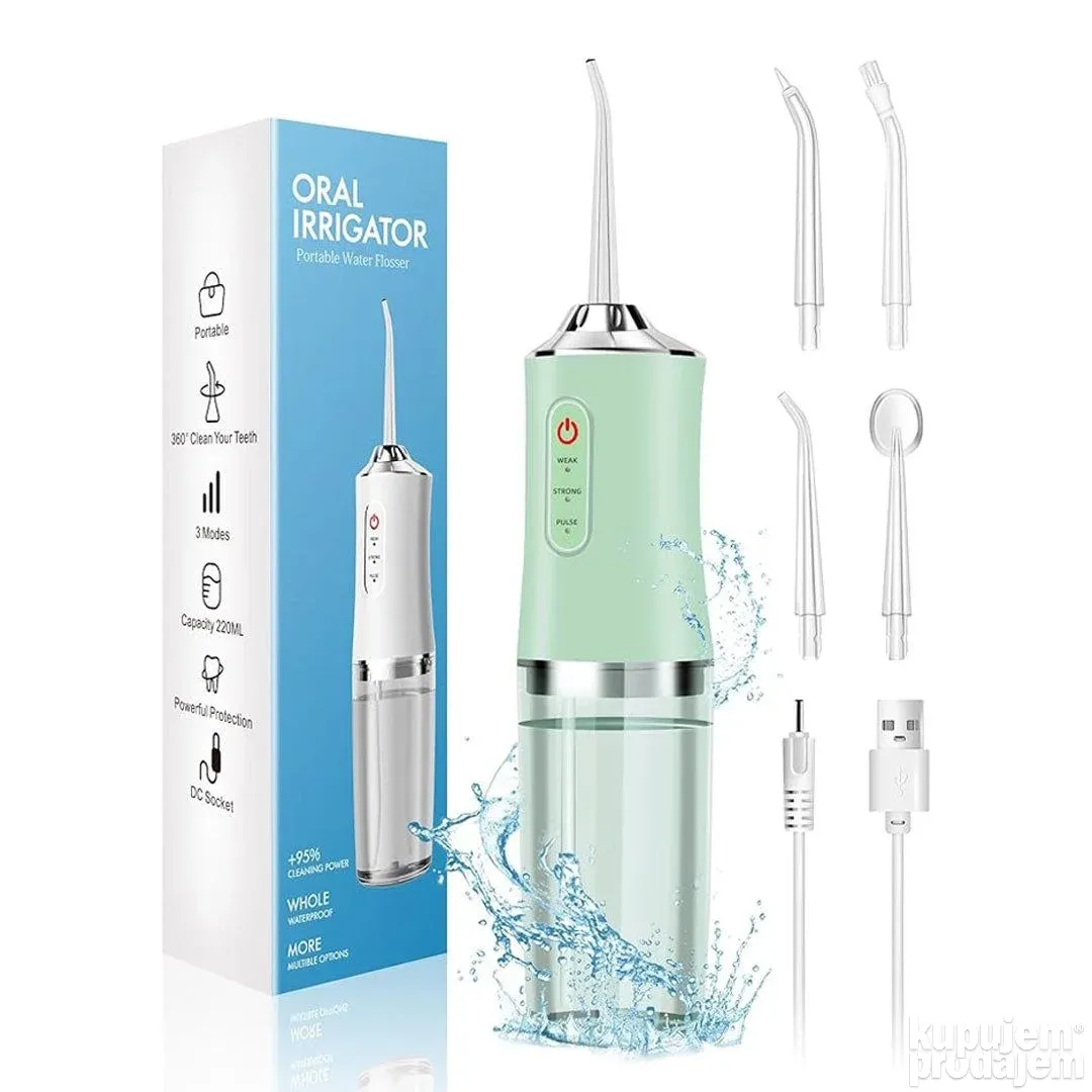 Oralni Irigator Za Zube Oralni Tuš Za Zube Čišćenje Zuba - Slika 2