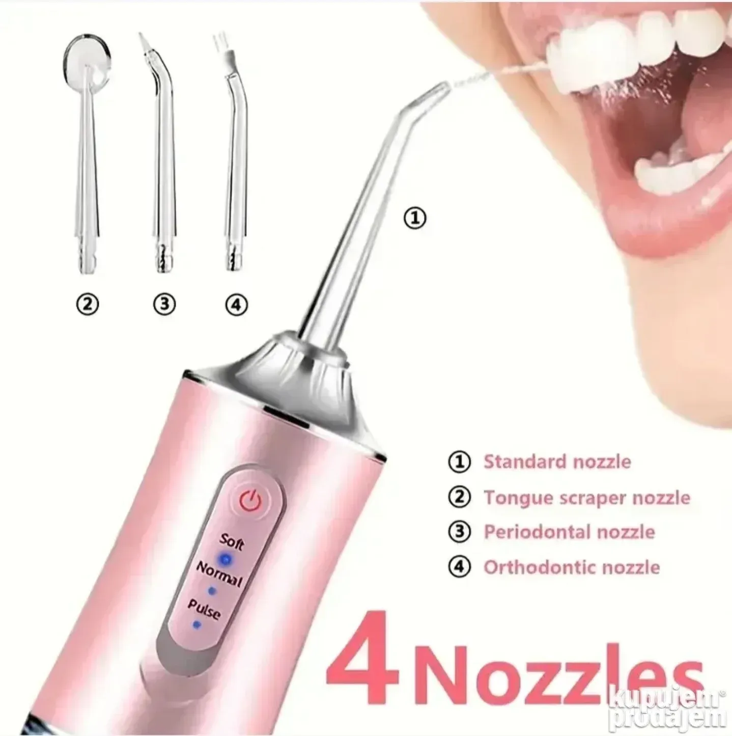 Oralni Irigator Za Zube Oralni Tuš Za Zube Čišćenje Zuba - Slika 3