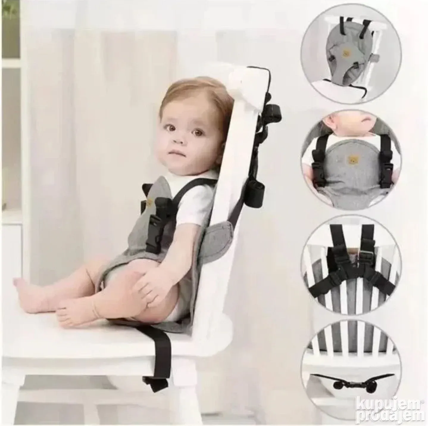Pojas za bebe Hranilica za bebe Pojas za stolicu za bebe - Slika 6