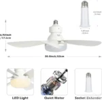 Ventilator luster sa LED sijalicom 40W - Slika 4