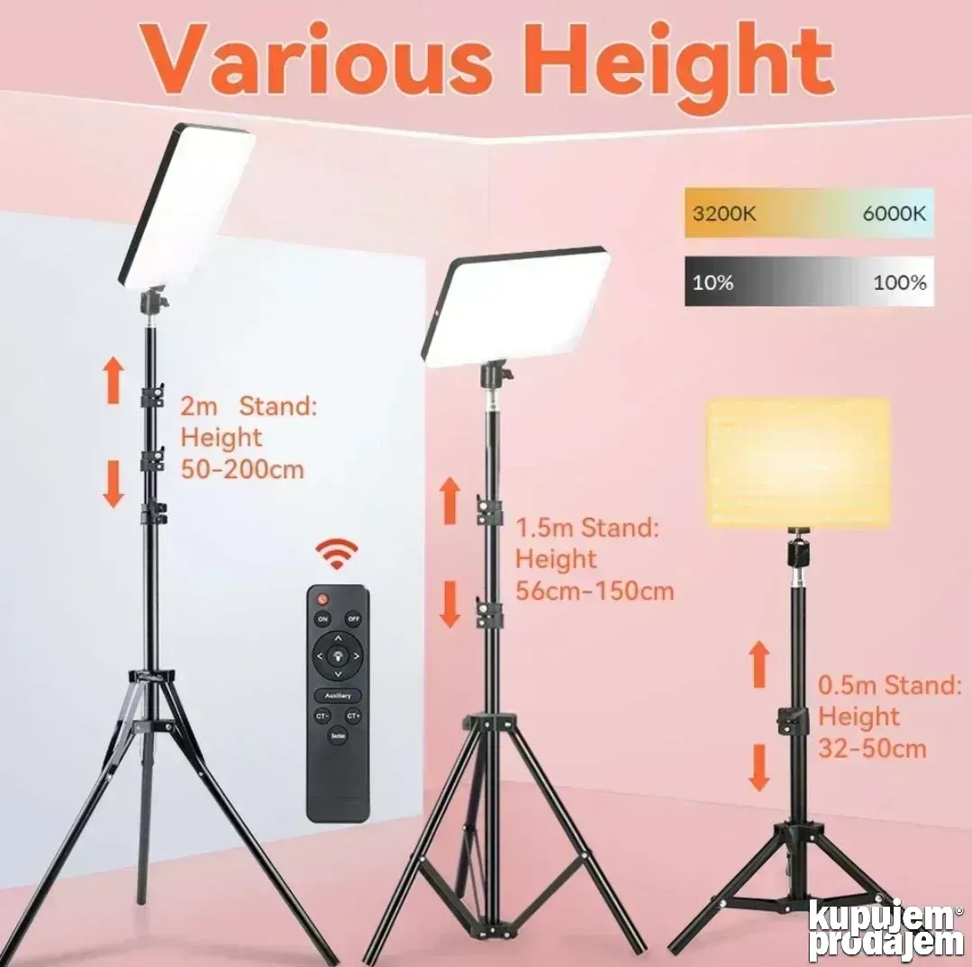 Profi Led panel za studijsko slikanje 19, 24, 32 inca - Slika 8