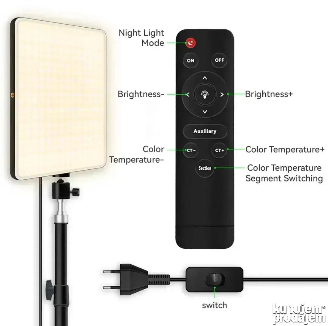 Profi Led panel za studijsko slikanje 19, 24, 32 inca - Slika 9