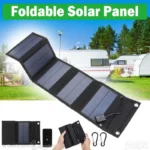 Solarni USB punjač 35w prenosivi