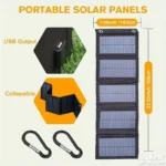 Solarni USB punjač 35w prenosivi - Slika 4