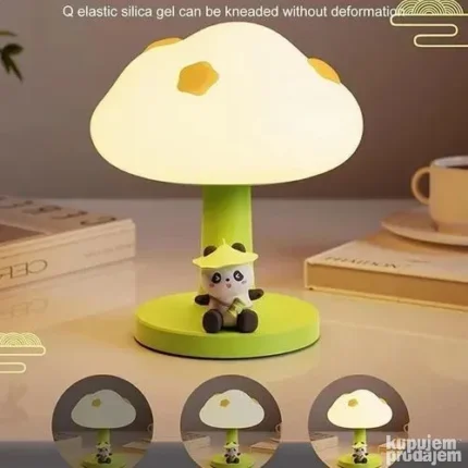 LED Noćna Lampa PANDA Ispod Oblaka
