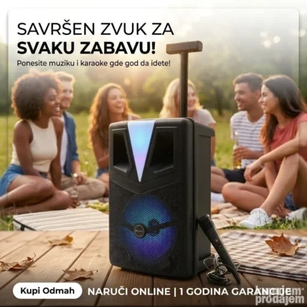 Blutut zvučnik od 8 inča 40W